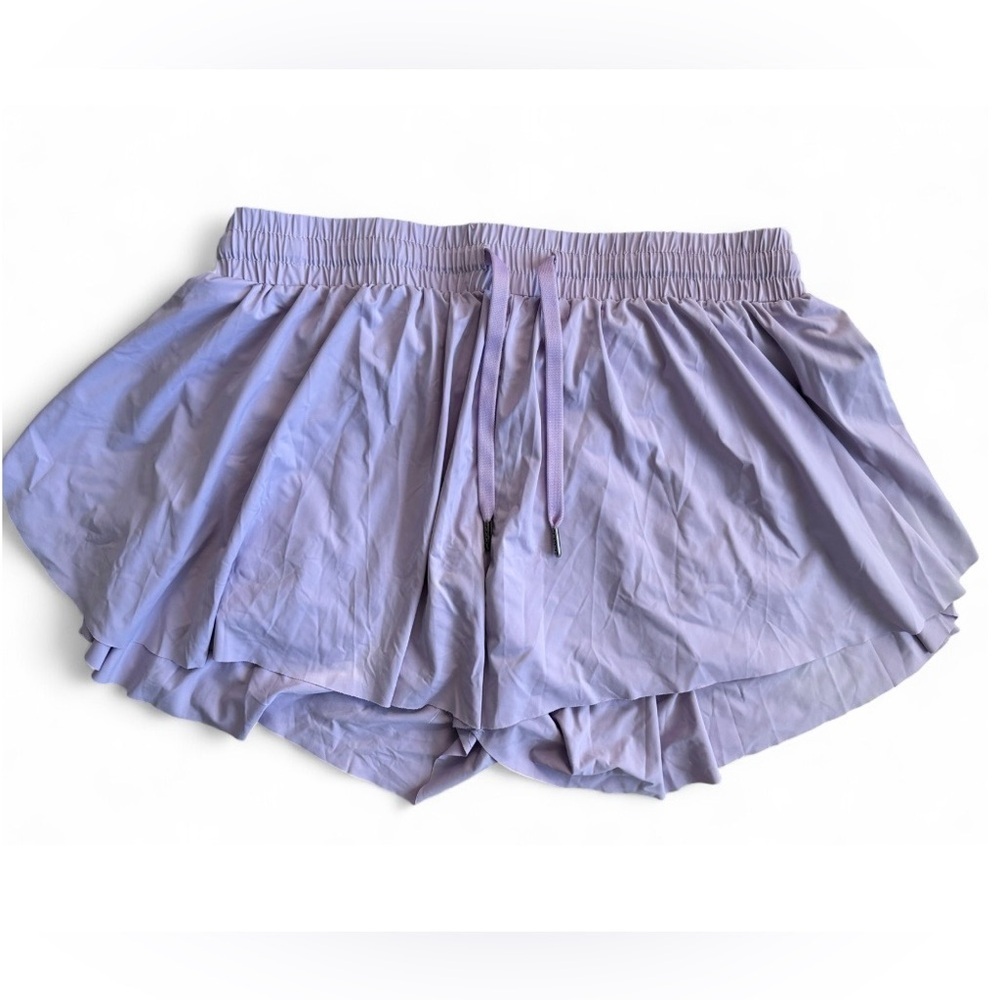 Liberty Pro Flowy Athletic Shorts Lavender Lilac Purple - Size XL - Picture 2 of 5
